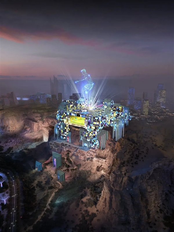 蓝狮娱乐：沙特要在60层楼高的悬崖上建球场：球掉了谁去捡呢