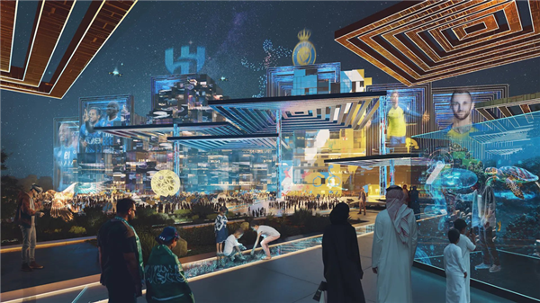 蓝狮娱乐：沙特要在60层楼高的悬崖上建球场：球掉了谁去捡呢