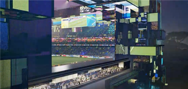 蓝狮娱乐：沙特要在60层楼高的悬崖上建球场：球掉了谁去捡呢